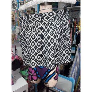 Black and white Shorts